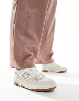 550 кроссовки кремового цвета с каменными деталями New Balance