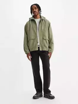 555 свободные прямые мужские джинсы Levi's, черный