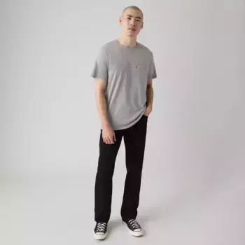 555 Свободные прямые мужские джинсы Levi's, цвет Deep Thoughts Rinse - Black