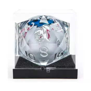 55 мм d20 — «Всегда на виду» со светодиодной подсветкой, Dice & Accessories (HYMGHO Dice)