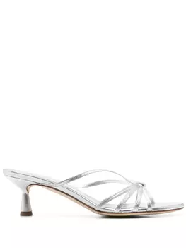 55мм Эбби мюли Aeyde, серебряный