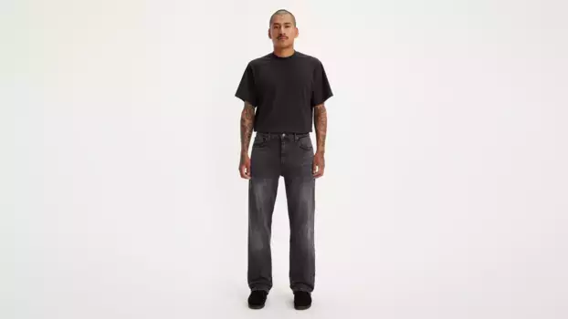 569 свободные мужские джинсы прямого кроя Levi's, черный