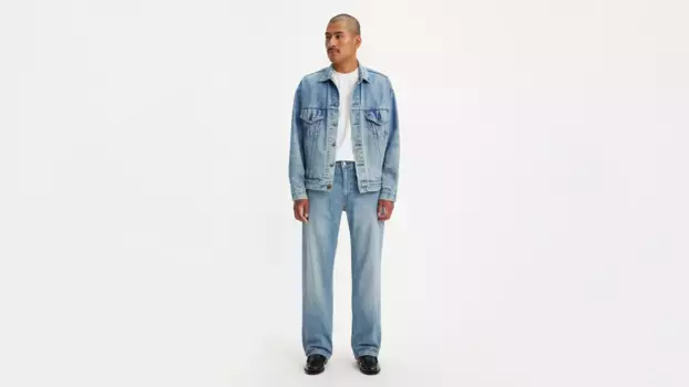 569 свободные мужские джинсы прямого кроя Levi's, цвет Soak It Up - Light Wash - Stretch