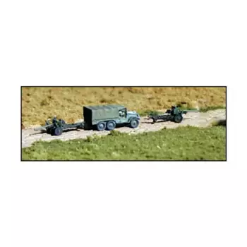 57-мм противотанковая пушка М1, WWII Micro Armour - United States - Towed Guns (1:285)