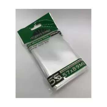 57x89 мм — стандартные американские конверты для карточек (55), Card Sleeves (Sleeve Kings)