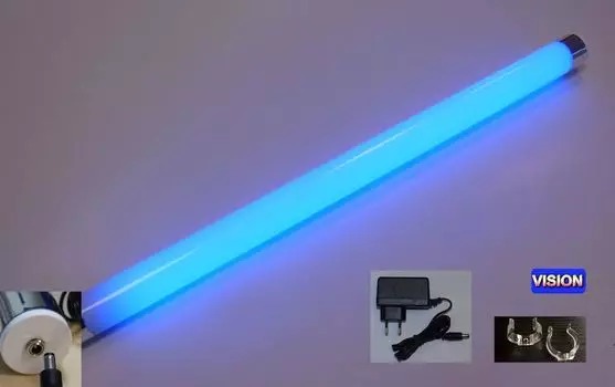 5995 LED VISION матовый, с дистанционным управлением, 12 В, длина 1,23 м, 38 мм, СИНИЙ Xenon