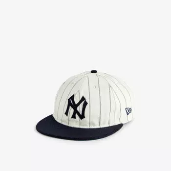 59FIFTY Бейсболка из смесовой шерсти с фирменной вышивкой New York Yankees MLB New Era, белый