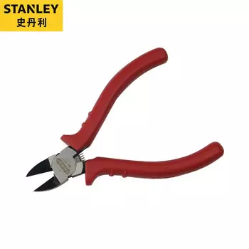 5-дюймовые прецизионные плоскогубцы Stanley, электронные плоскогубцы, смещенные плоскогубцы, диагональные плоскогубцы, инструменты для ремонта электриков 84-037-23