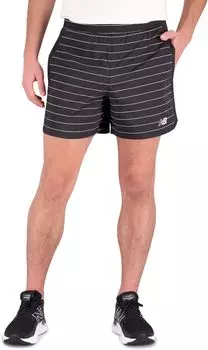 5-дюймовые шорты Accelerate New Balance, черный