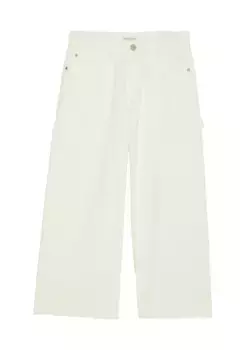 5-карманные джинсы Marc O'Polo "с широкими штанинами", белый