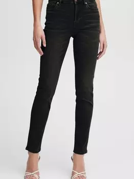 5-Карманные джинсы пземма Pulz Jeans, черный