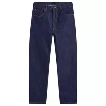 5 карманов широкие джинсы из денима Beams Plus, индиго