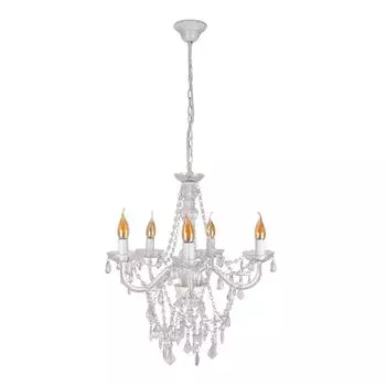 5 корона "CECILIA" Д: 52 см белая Nve, белый