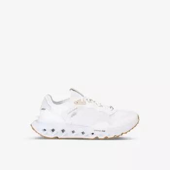 5 кроссовок Zerogrand с низким верхом из смешанных материалов Cole Haan, белый