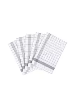 5 кухонных полотенец в наборе эксклюзивные - половина белья - проверено Ross, серебро