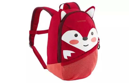 5-литровый рюкзак для альпинизма из полиэстера для женщин DECATHLON, красный