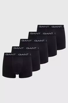 5 пачек боксеров Gant, черный