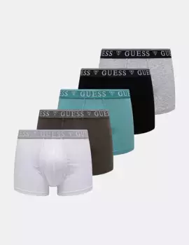 5 пачек боксеров Guess, серый