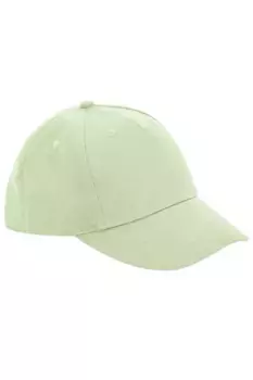 5-панельная бейсболка из органического хлопка Beechfield, зеленый