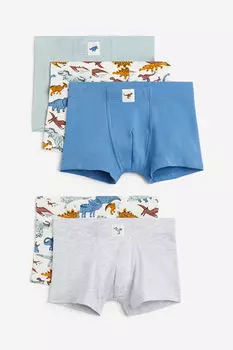 5 пар боксеров H&M, белый
