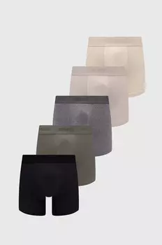 5 пар боксеров Hollister Co., бежевый