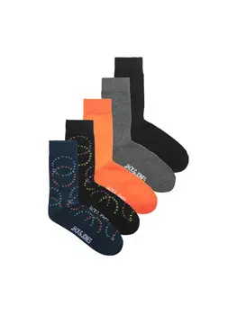 5 пар длинных носков Jack&Jones, красочный