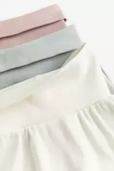 5 пар хлопковых брюк H&M, розовый