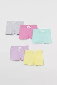 5 пар хлопковых шорт H&amp;M