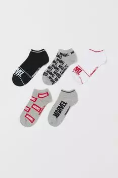 5 пар коротких носков H&amp;M