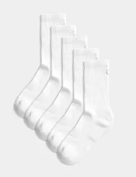 5 пар носков с мягкой подкладкой из хлопка Goodmove, белый