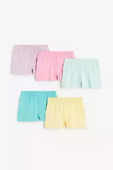 5 пар шорт H&M, фиолетовый