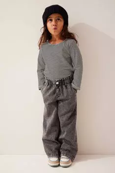 5 пар топов с длинными рукавами H&M, розовый