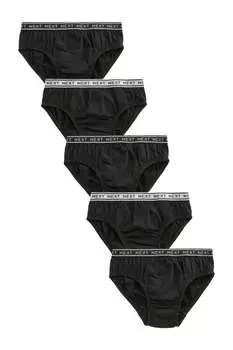 5 пар трусиков (1 5 16 лет) Next, черный