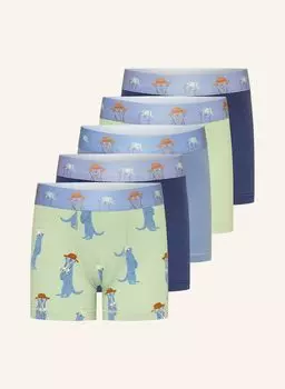 5 пар трусов-боксеров Sanetta, мультиколор