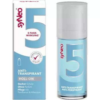 5 шариковых антиперспирантов syNeo, 50 ml