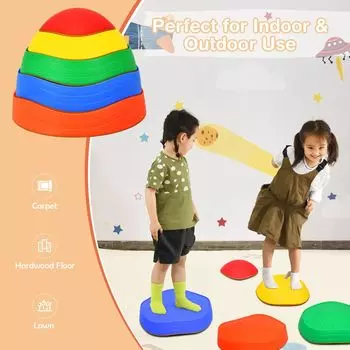 5 шт. детские балансирующие ступеньки Slickblue