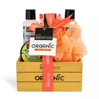 5 шт. набор для ванной комнаты Organic Tutti Frutti Idc Institute, 1 UD