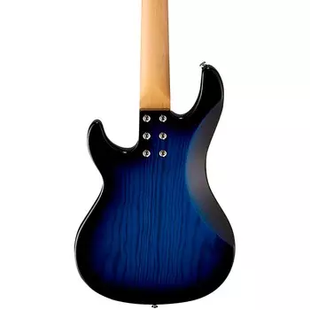 5-струнная электрическая бас-гитара G&L Fullerton Deluxe Kiloton Blue Burst