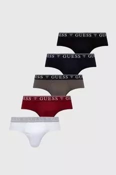5 трусов Guess, мультиколор
