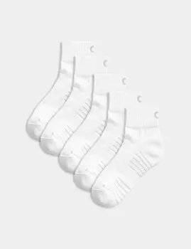 5 упаковок мягких спортивных носков Goodmove, белый