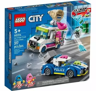 60314 - LEGO City - Полиция преследует фургон с мороженым