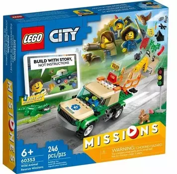 60353 - LEGO City - Миссии по спасению диких животных