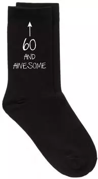 60 и потрясающие черные носки до середины икры 60 SECOND MAKEOVER, черный