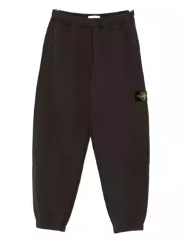 6200004 брюки с манжетами и нашивкой-логотипом Stone Island, серый