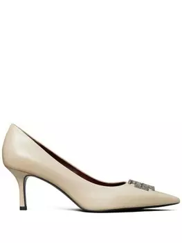 65-мм туфли-лодочки Eleanor Tory Burch, нейтральный цвет