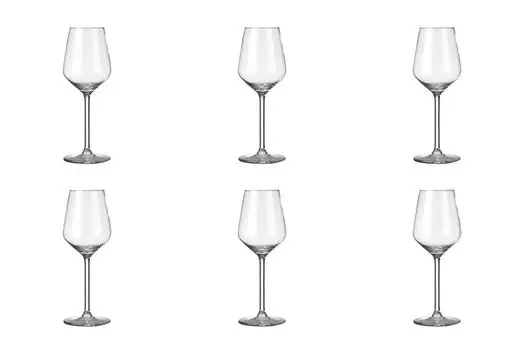 6 бокалов для белого вина, стакан, прозрачный, 29 мл, 7,6 см, высота: 20,7 см Royal Leerdam