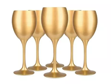 6 бокалов для вина, 300 мл, матовый золотой бокал для вина, бокалы для красного вина, бокалы для белого вина, бокалы для вина Sendez