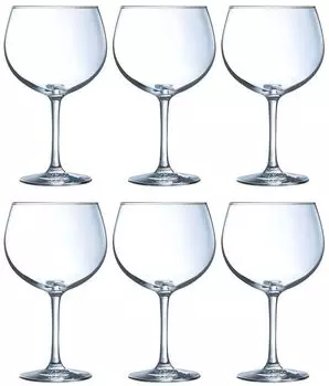 6 бокалов/стаканов для джин-тоника 70 мл Бокал для коктейля Cosy Moments Cosy & Trendy, прозрачный