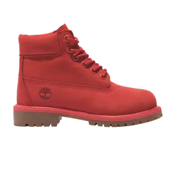 6-дюймовые ботинки премиум-класса Junior Timberland, красный