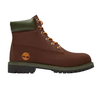 6-дюймовые ботинки премиум-класса Junior Timberland, коричневый